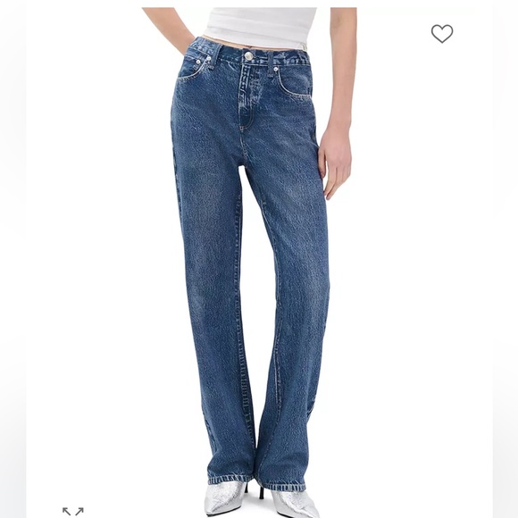 Rag & Bone Miramar Relaxed Straight Pull On Sweatpants Jeans. Cotton Terry - Picture 14 of 14